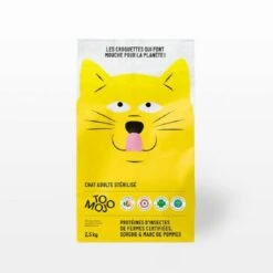 Tomojo Crocchette Per Gatto Sterilizzato Agli Insetti E Sorgo 2.5 Kg