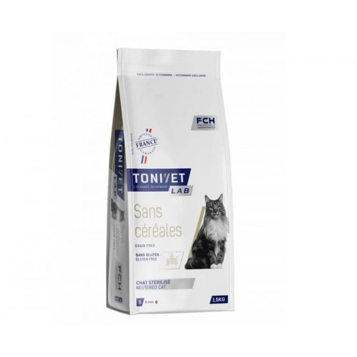 Tonivet Adult Gatto Senza Cereali 1,5 Kg 3 Tonivet Adult Gatto Senza Cereali 1,5 Kg