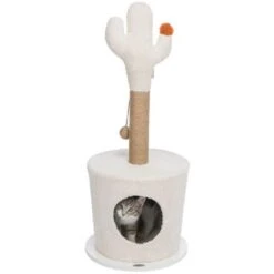 Trixie Tiragraffi Cuccia Cactus 84 Cm -Forniture Per Gatti trixie arbre a chat grotte cactus 84 cm 3
