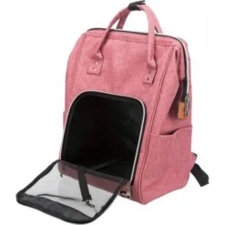 Trixie Zaino Rosa Ava 32 × 42 × 22 Cm -Forniture Per Gatti trixie sac a dos ava 32 42 22 cm la compagnie des animaux 4