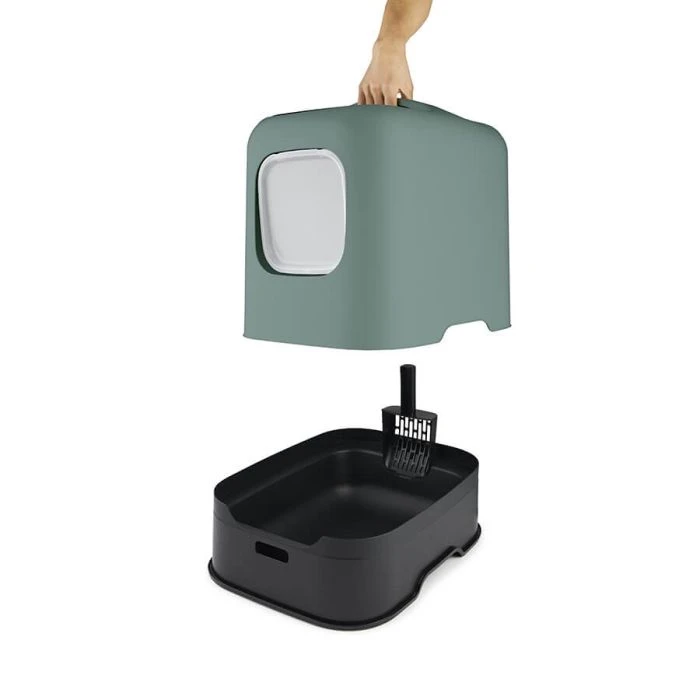 Rotho Cat Toilet Biala Verde Vischio 4 Rotho Cat Toilet Biala Verde Vischio - immagine 2