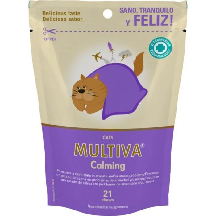 VetNova Multiva Calming Cat 25 Chews 3 VetNova Multiva Calming Cat 25 Chews