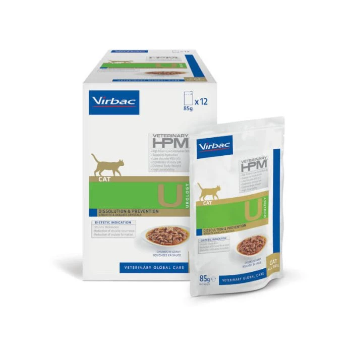 Virbac Veterinary HPM Urology D&P Per Gatto 12 X 85 G 4 Virbac Veterinary HPM Urology D&P Per Gatto 12 X 85 G - immagine 2