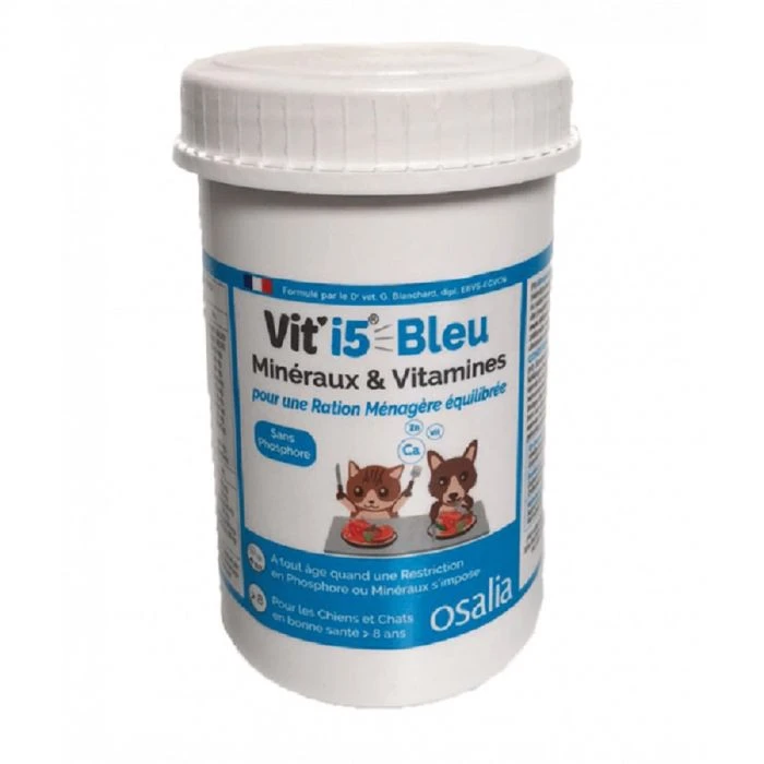 Vit'I5 Bleu Polvere Cane & Gatto > 8 Anni 250 G 3 Vit'I5 Bleu Polvere Cane & Gatto > 8 Anni 250 G