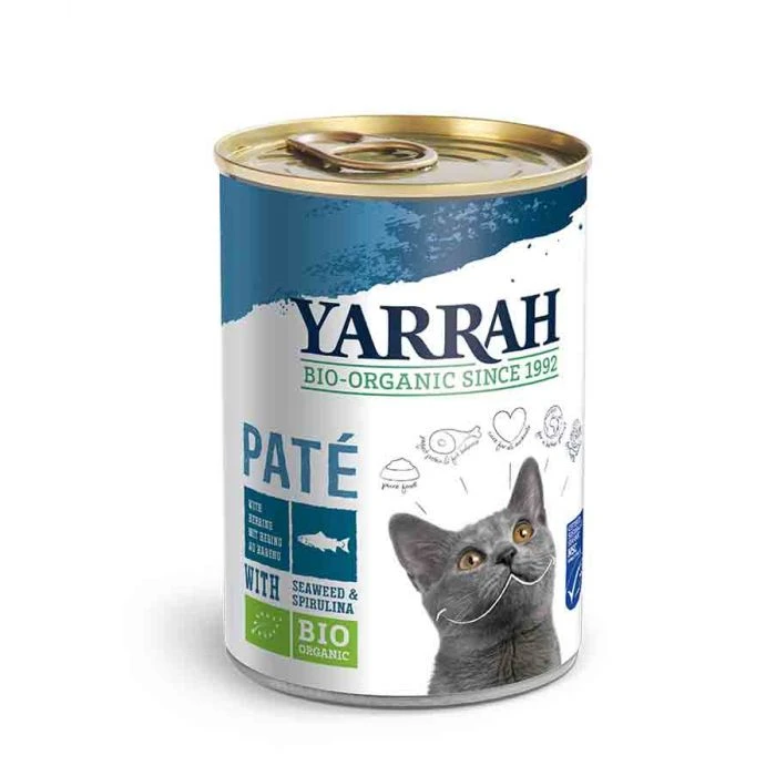Yarrah Bio Paté Con Pesce MSC Alla Spirulina / Alghe Marine Per Gatto 12 X 400 G 3 Yarrah Bio Paté Con Pesce MSC Alla Spirulina / Alghe Marine Per Gatto 12 X 400 G