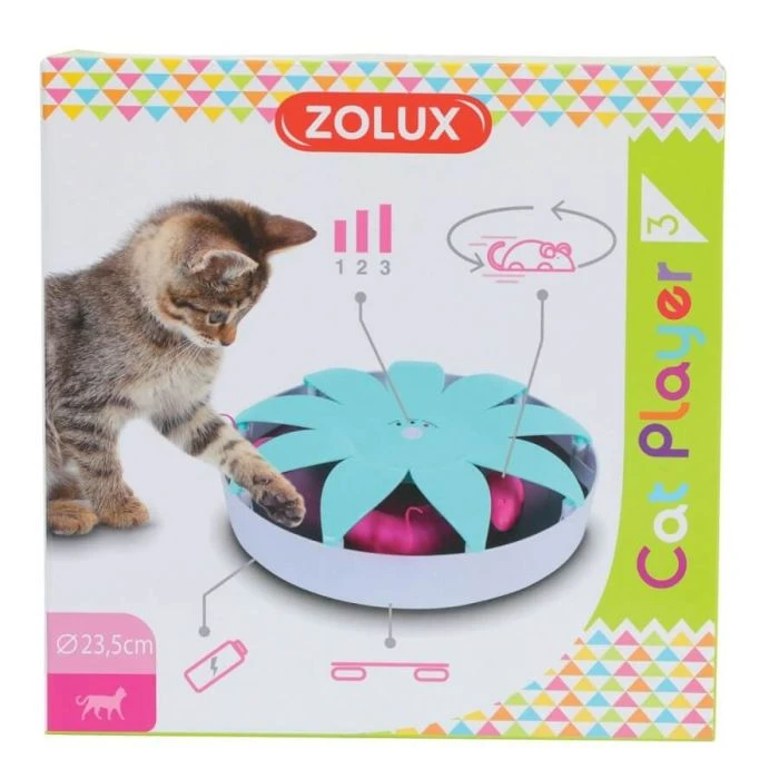 Zolux Cat Player 3 Gioco Per Gatto 3 Zolux Cat Player 3 Gioco Per Gatto