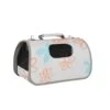 Zolux Trasportino "Flower" Grigio S 2 Zolux Trasportino "Flower" Grigio S -Forniture Per Gatti zolux panier de transport flower gris