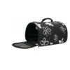 Zolux Trasportino "Flower" Nero L 1 Zolux Trasportino "Flower" Nero L -Forniture Per Gatti zolux panier de transport flower noir l