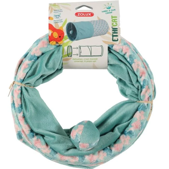 Zolux Tunnel Ethicat Foglia Per Gatto 3 Zolux Tunnel Ethicat Foglia Per Gatto